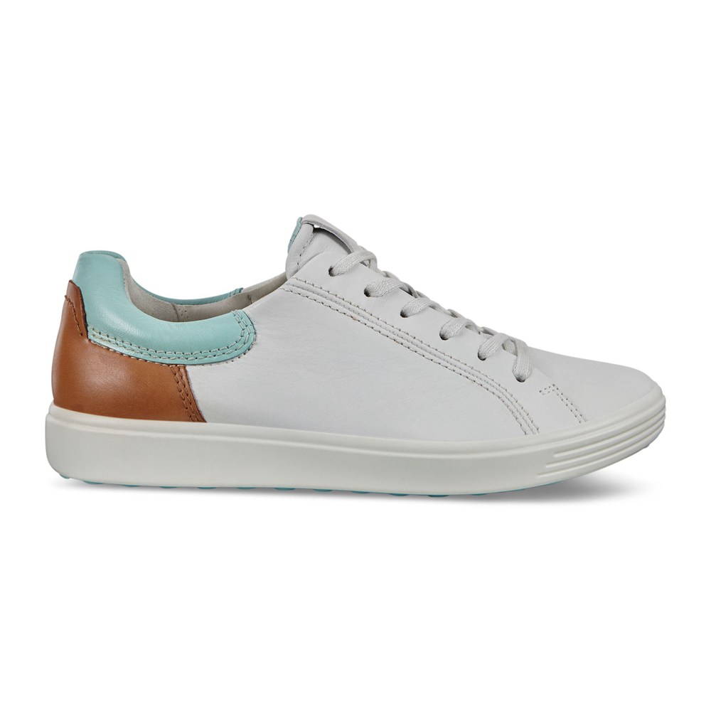 Tenis Mujer - ECCO Soft 7 Street - Blancos - DIT492301